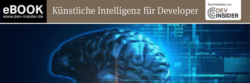 Im eBook „Künstliche Intelligenz für Developer“ beleuchten wir Künstliche Intelligenz und Machine Learning speziell aus Entwicklersicht.