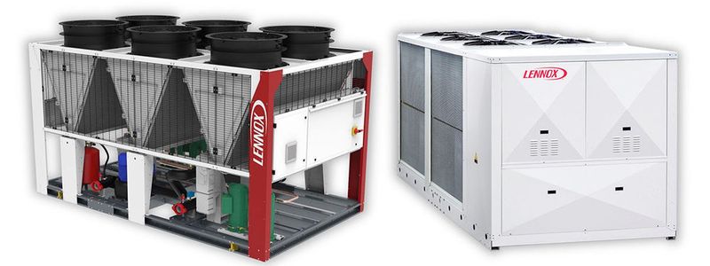Zu den Neuheiten, die Lennox anbietet, zählt die weltweit erste Kältemaschine mit drehzahlgeregeltem Scroll-Verdichter, welche mit dem Kältemittel R32 arbeitet.