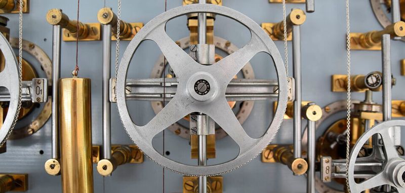 Der Gezeitenrechner funktioniert zwar noch analog-mechanisch, lässt sich aber bereits programmieren.