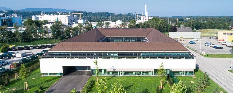 Miba-Forum am Stammsitz in Laakirchen, Österreich.