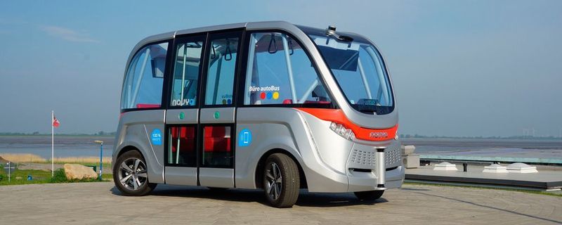 Ein sogenannter People Mover von Navya.