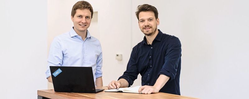 Die Gründer von Twaice (v. li.): Michael Baumann und Stephan Rohr.