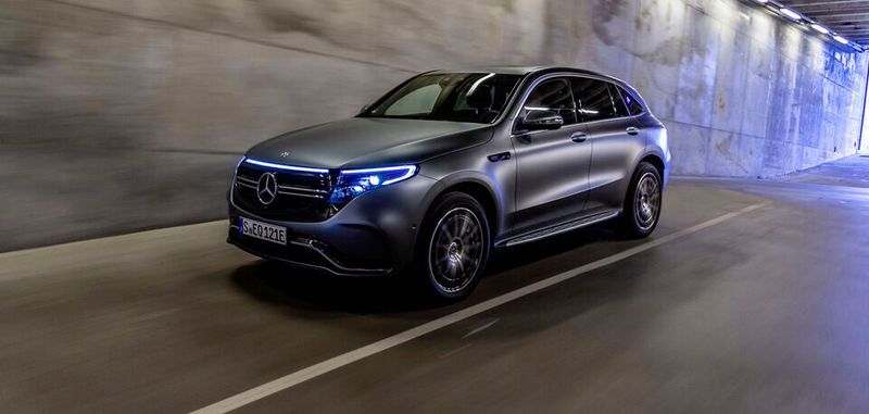 Mercedes – auf das Mittelklasse-SUV EQC folgen schon bald die kleinere Version EQB sowie das Kompaktmodell EQA.