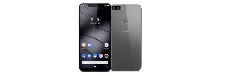 Das Gigaset GS195 hat ein 6,18 Zoll großes Display mit Notch.