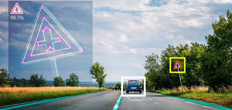 Viele ADAS-Anwendungen wie etwa die Frontkamera nutzen Convolutional Neural Networks (CNNs), um Aufgaben wie die Detektierung und Klassifizierung von Objekten effizienter zu bewältigen, als es mit traditionellen Computer-Bildverarbeitungsverfahren möglich wäre.