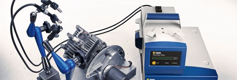 Zur differentiellen Schwingungsmessung bei Relativbewegungen oder für schwer zugängliche Bereiche kann das Vibroflex Fiber mit Faseroptik eingesetzt werden.