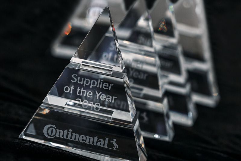Die Automotive Gruppe von Continental hat seine weltweit besten Zulieferer mit dem „Supplier of the Year“ Award für das Jahr 2018 prämiert.