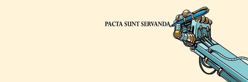 „Pacta sunt servanda“ (Verträge sind einzuhalten), auch wenn sie elektronisch zustande kamen.