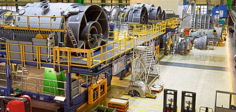 Kennzeichen 3D: Im Prüffeld der Gasturbinenproduktion der Siemens-Division „Power & Gas“ kommen additiv gefertigte Prototypen bereits seit Längerem zum Einsatz.