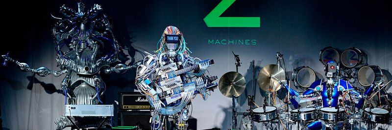 Roboter, die Heavy Metal spielen, trinken oder Diät-Tipps geben – ein Einblick in die skurrilsten Entwicklungen.