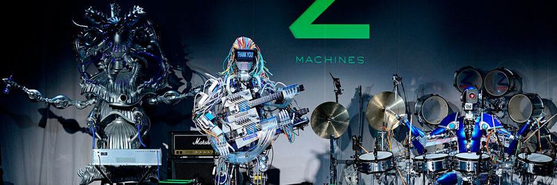 Roboter, die Heavy Metal spielen, trinken oder Diät-Tipps geben – ein Einblick in die skurrilsten Entwicklungen.