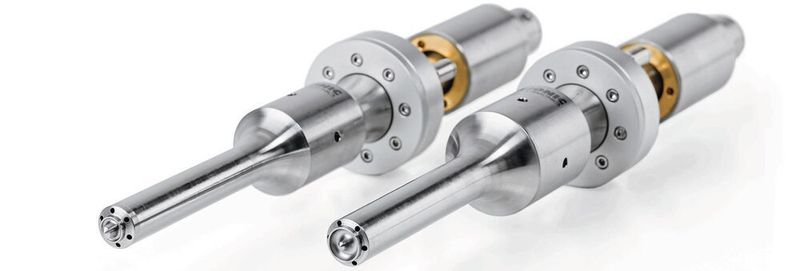 Bei der zum Patent angemeldeten Lösung für die Sonotroden-Kühlung werden mehrere physikalische Effekte zur effizienten Kühlung ausgenutzt.