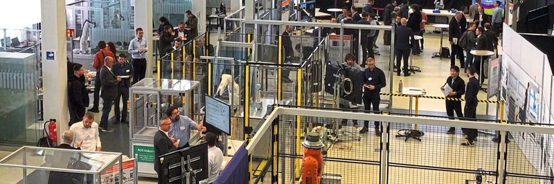 Beim Open Lab Day am Fraunhofer-IPA präsentierten die Projektpartner zahlreiche Anwendungen zu allen
Themen der Sicherheit.