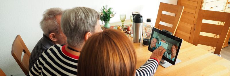 Im Rahmen des PFL-EX Projekt werden unter anderem Technologien wie das Videokonferenzsystem "TrueConf" genutzt.