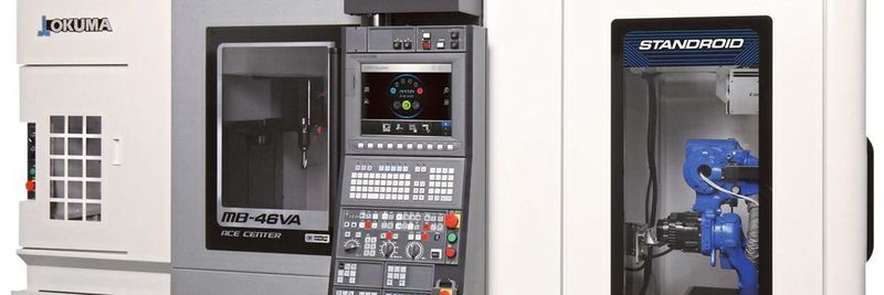 Okuma bietet moderne Automatisierungslösungen wie Standroid für Unternehmen jeder Grösse.