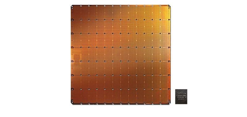 Im Vergleich: Der Wafer Scale Engine ist 56 Mal größer als der größte bisher hergestellte GPU.