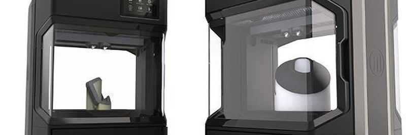 Der Method X von Makerbot druckt mit echtem ABS-Material, das dem beim Spritzguss eingesetzten Werkstoff ähnelt.