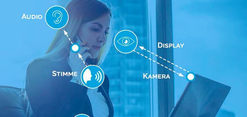 Eine wichtige Rolle wird in Zukunft die umfassende, multi-sensuelle Kommunikation des Menschen mit dem Computer spielen – HMI 5.0 – und die sich nicht nur auf Tastatur/Touchscreen und Bildschirm beschränken.