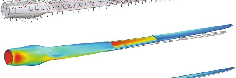Schicht für Schicht zum passenden Verbund mit dem Composite Materials Module, einem Add-on zum Strukturmechanikmodul der Simulationssoftware von Comsol.