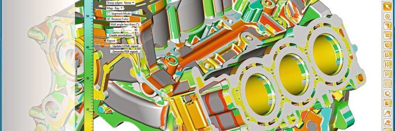 Core-Technologie stellt den CAD-Viewet 3D_Analyzer jetzt über eine Lizenz-Ausleihfunktion auch für den mobilen Einsatz zur Verfügung.