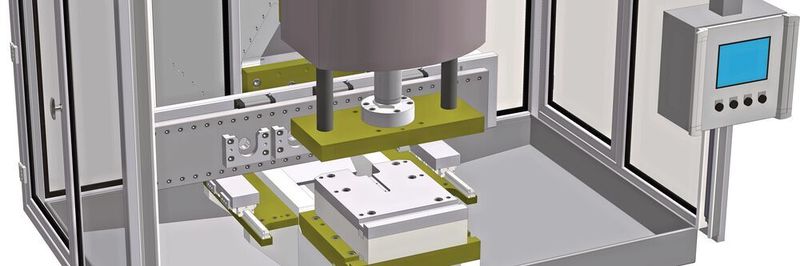 Die Axialumformmaschine WS-400 e-drive kann mithilfe ihrer präzise ansteuerbaren NC-Achsen auch Mehrfachoperationen bei der Rohrendenbearbeitung durchführen.