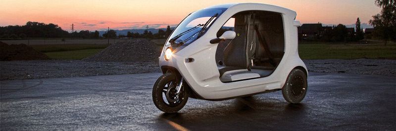 Das kleine Elektroauto Zbee wurde für kurze Strecken entwickelt und soll weltweit vor Ort produziert werden.