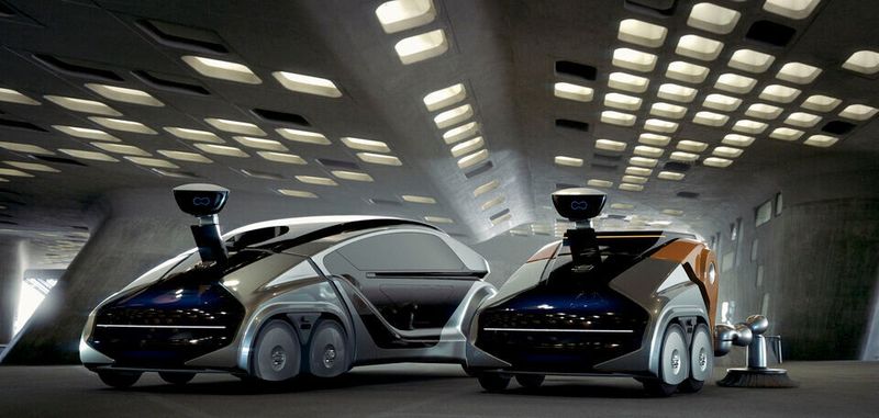 Der Citybot ist modular aufgebaut, sodass er verschiedene Aufgaben übernehmen kann.