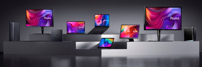 Mit ProArt bringt Asus eine komplette Familie aus Notebooks, Desktop-Rechnern und Displays für anspruchsvolle, professionelle Anwender in kreativen Berufen heraus.