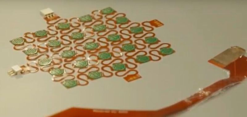 Ein Rekord für eine elektronische Haut: An der National University of Singapore wurde ein Sensorsystem entwickelt, das schneller als der menschliche Tastsinn reagiert.