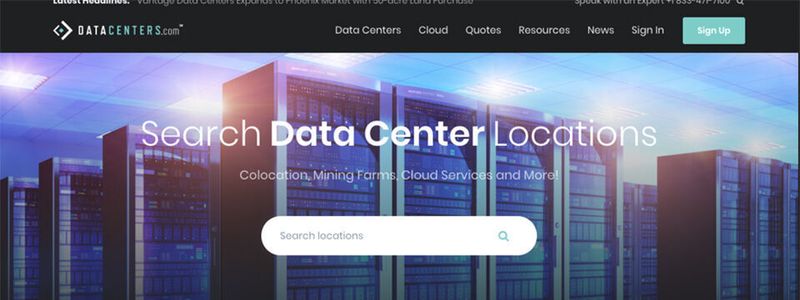 Zu den Top-Städten zählt Marketplace.com, das seinen Sitz in Englewood, USA, hat: Ashburn, San Francisco, Dallas, Chicago, Atlanta und New York, zu den Top-Providern: Equinix, Digital Realty, QTS Data Centers, Coresite, Cyxtera und AT&T.