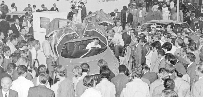 Die IAA von 1969 war ein großer Publikumsmagnet.