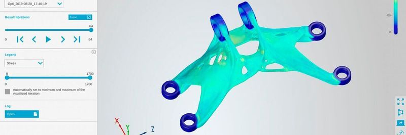 Die Software MSC Apex Generative Design von Amendate soll 80 % Konstruktionszeit einsparen.
