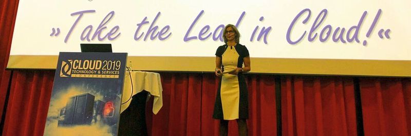 „Take the Lead in Cloud!“ – unter diesem Motto eröffnete Daniela Schilling, Leiterin der Vogel IT-Akademie, die CLOUD 2019 Technology & Services Conference.