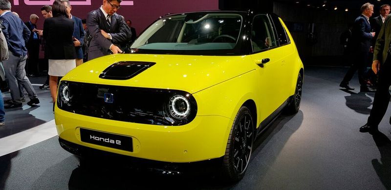 Hondas erstes Elektroauto „e“ auf der IAA in Frankfurt.