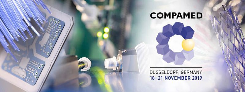 Vom 18. bis 21 November 2019 findet die Fachmesse COMPAMED in Düsseldorf statt.