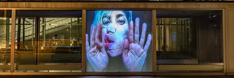 Das Kunsthaus Zürich mit Werken von Pipilotti Rist.