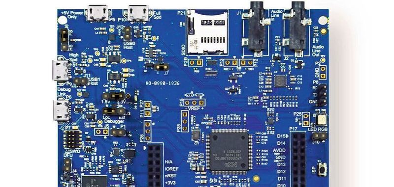 LPC55S69-EVK: Development Board für LPC55S6x-MCUs