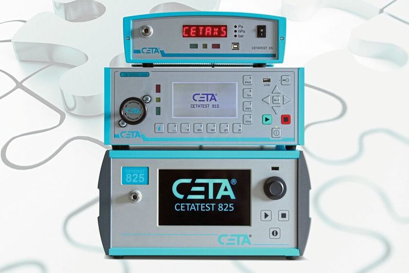 Ceta-Testsysteme entwickelt Dichtheitsprüfgeräte, die mit Druckluft oder Wasserstoff funktionieren.