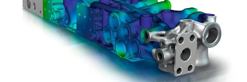 Dank 3D-Druck und Live-Simulation konnte die Leistung eines Hydraulik-Steuerblocks bei reduziertem Gewicht deutlich verbessert werden.