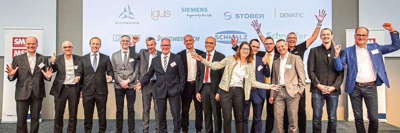 Gute Laune bei den Referenten* des zweiten SMM Innovationsforum Automation.