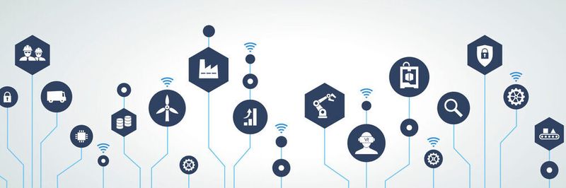Deutsche Industrieunternehmen optimieren mit Hilfe des Industrial IoT, Innovation spielt dabei erstmal eine untergeordnete Rolle.