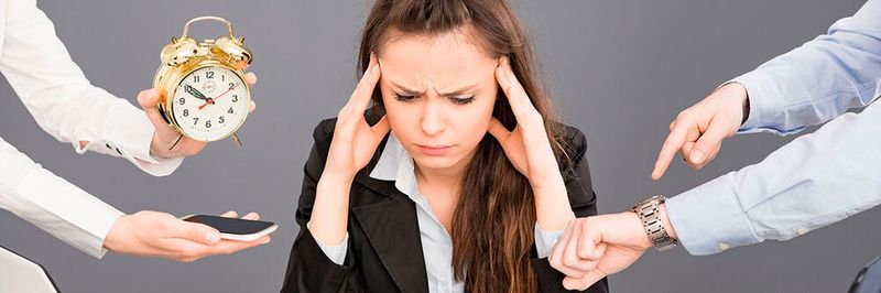 Laut eine Studie leidet jeder fünfte Arbeitnehmer unter digitalem Stress in der Arbeit