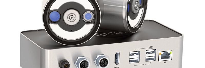 Die Rotoclear Kamera umfasst bis zu zwei Kamera-Module und einen Steuerrechner mit HDMI-Anschluss. Der HDMI-Anschluss erlaubt es, Bilder direkt aus dem Inneren der Maschine zu übertragen.