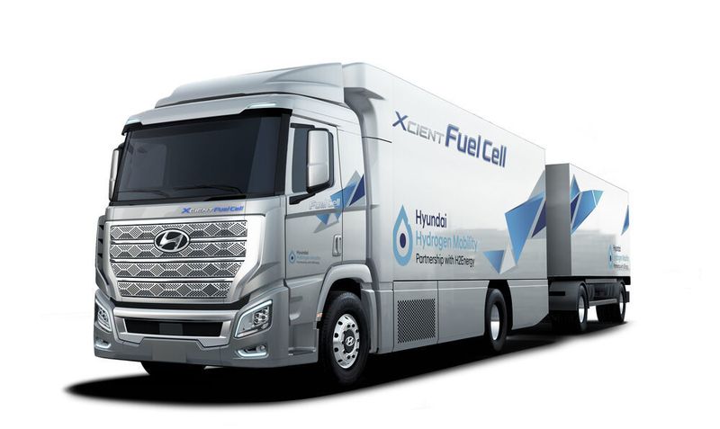 Hyundai will im kommenden Jahr die ersten 50 Brennstofzellen-Lkw in der Schweiz ausliefern.