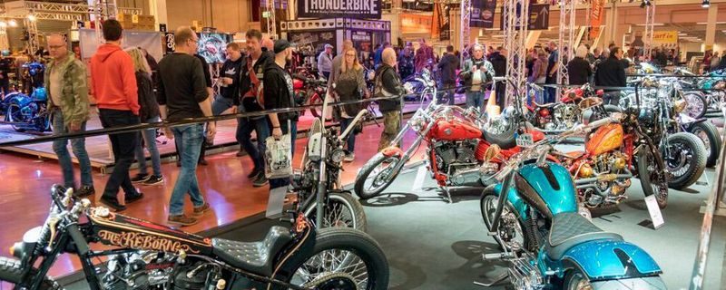 Vom 06. - 08.12.2019 findet wieder die Custombike Show in Bad Salzuflen statt. Über 300 Firmen präsentieren über 1.000 Bikes.