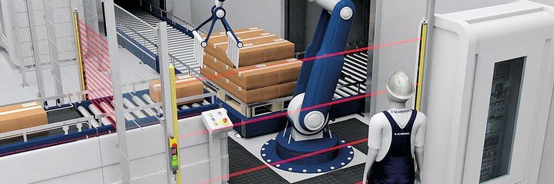 Optoelektronische Schutzeinrichtungen erhöhen die Flexibilität von Arbeitsplätzen, ohne das Sicherheitsniveau zu beeinträchtigen.
