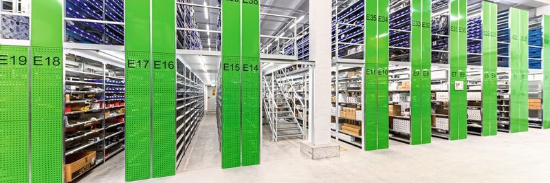 Bei Agravis sorgt ein Neubau des Ersatz- und Verschleißteillagers für kürzere Wege, beschleunigte Prozesse und letztendlich einen schnelleren Versand an die Kunden.