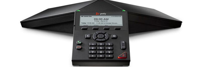 Das Konferenzsystem Trio 8300 von Poly ist ab sofort für 558 Euro (UVP) erhältlich.