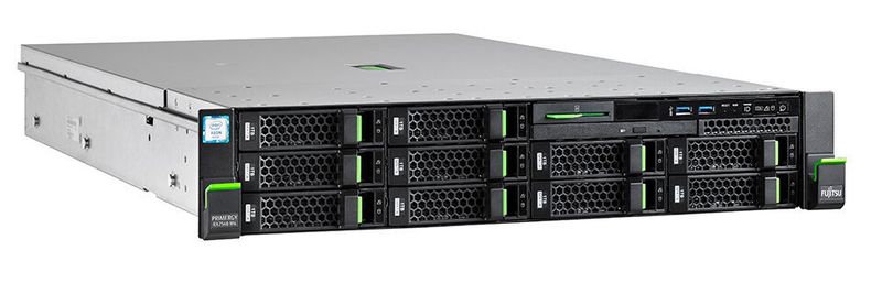 Die x86-Server der Fujitsu PRIMERGY RX2540 dienen als Kernelemente der PRIMEFLEX for Azure Stack HCI.