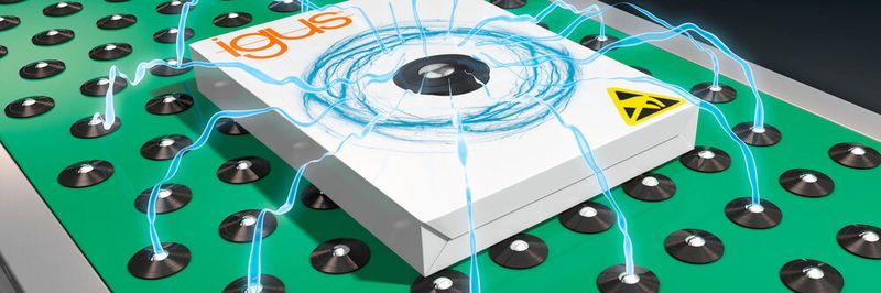 Mit dem schmierfreien, elektrisch ableitfähigen Tribo-Polymer „xirodur F182“ erhalten Betreiber von Kugeltischen die Sicherheit, dass Mitarbeiter oder Transportgüter durch Spannungsdurchschläge gefährdet werden.